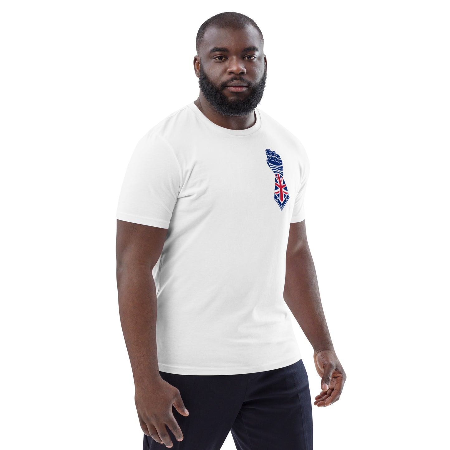 White and Union Jack Colours - Gauntlet Back