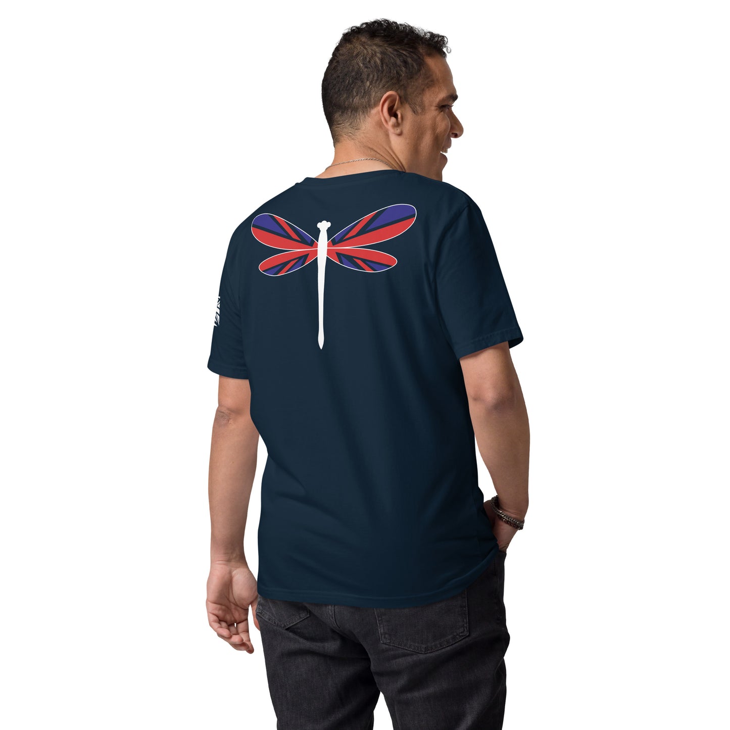 Navy and White - Dragonfly Back Union Jack