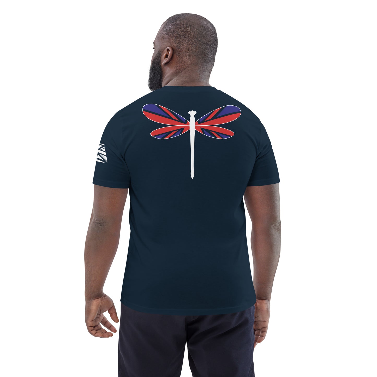 Navy and White - Dragonfly Back Union Jack