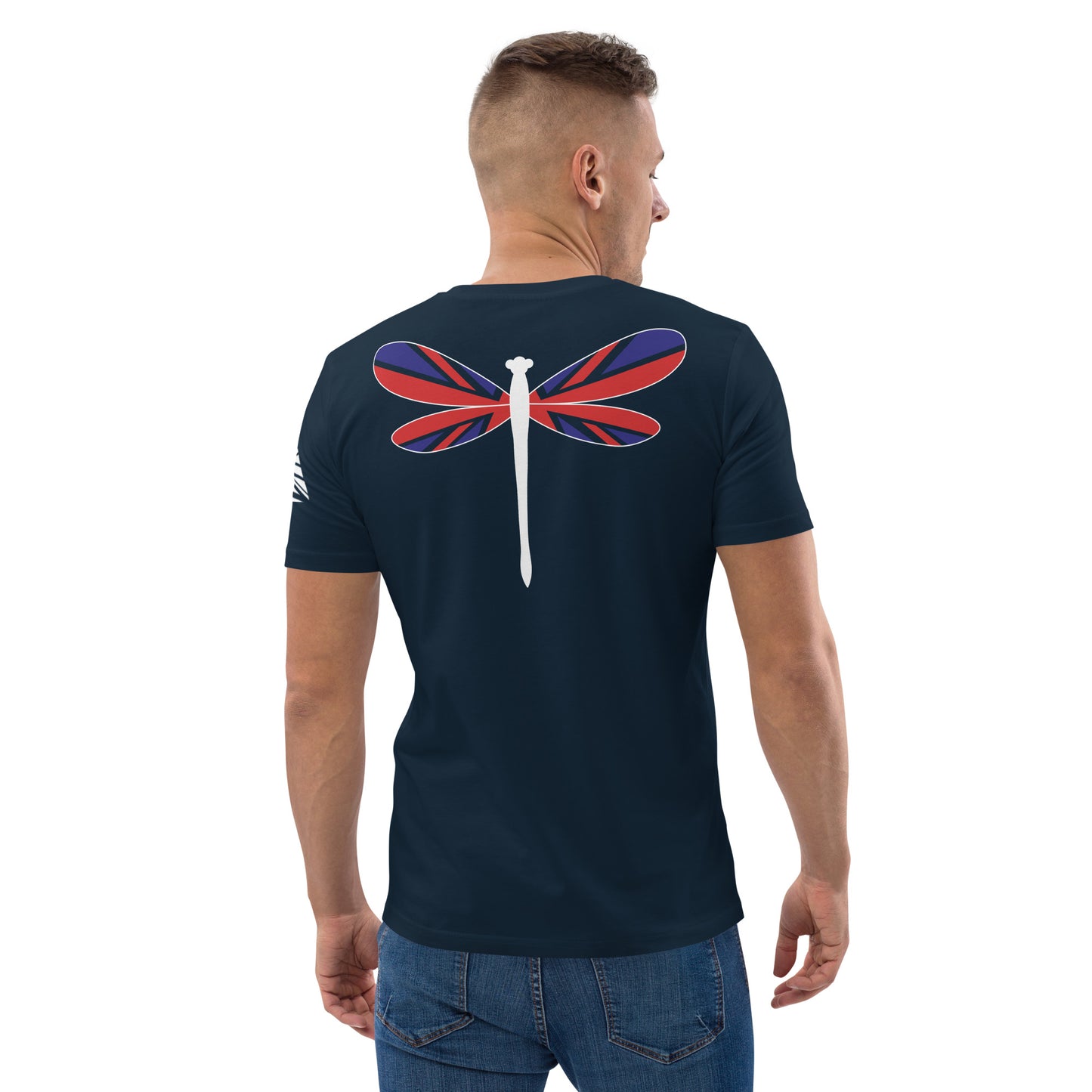 Navy and White - Dragonfly Back Union Jack