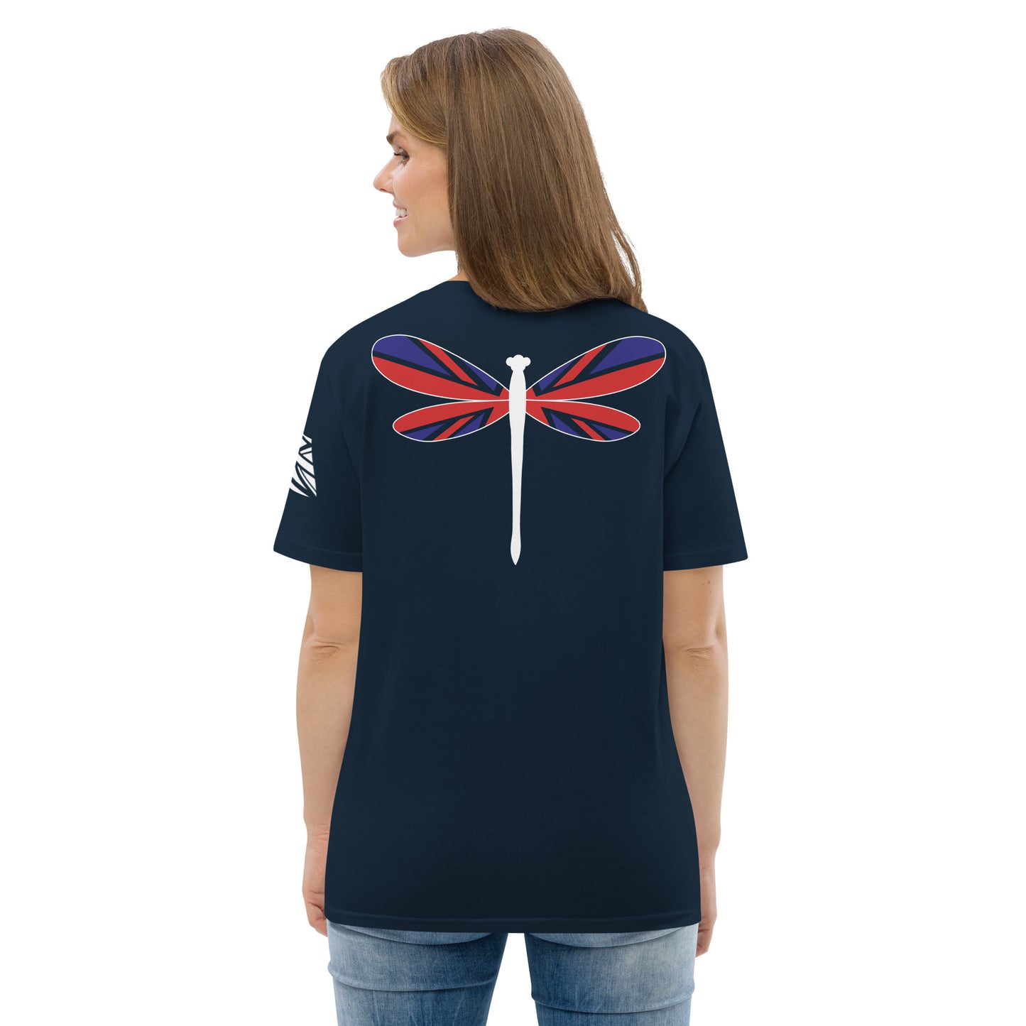Navy and White - Dragonfly Back Union Jack