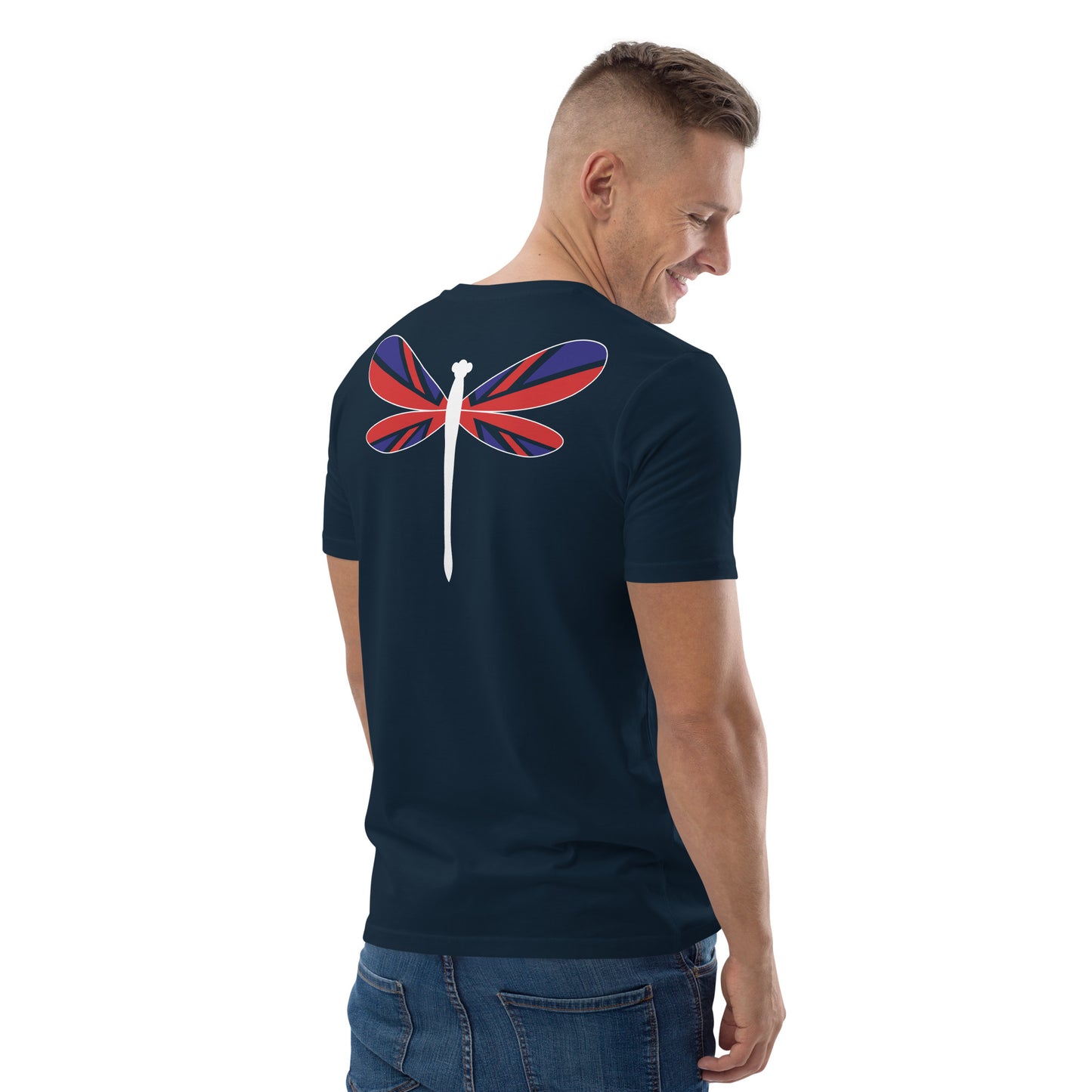 Navy and White - Dragonfly Back Union Jack