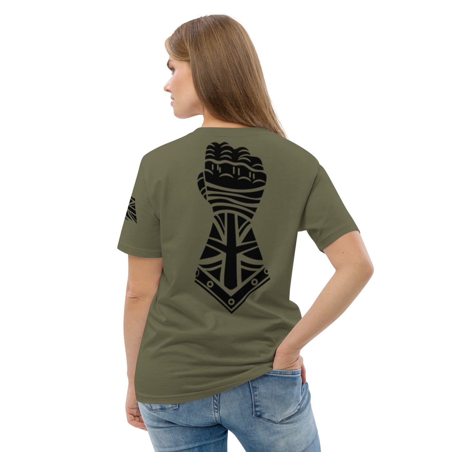 Green and Black - Gauntlet Back