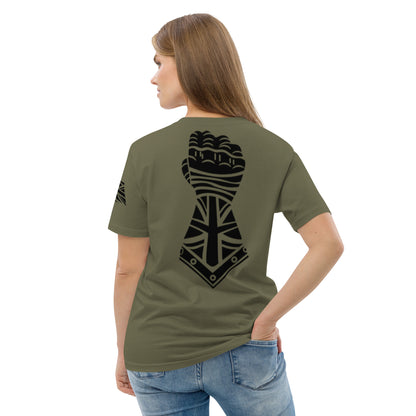 Green and Black - Gauntlet Back