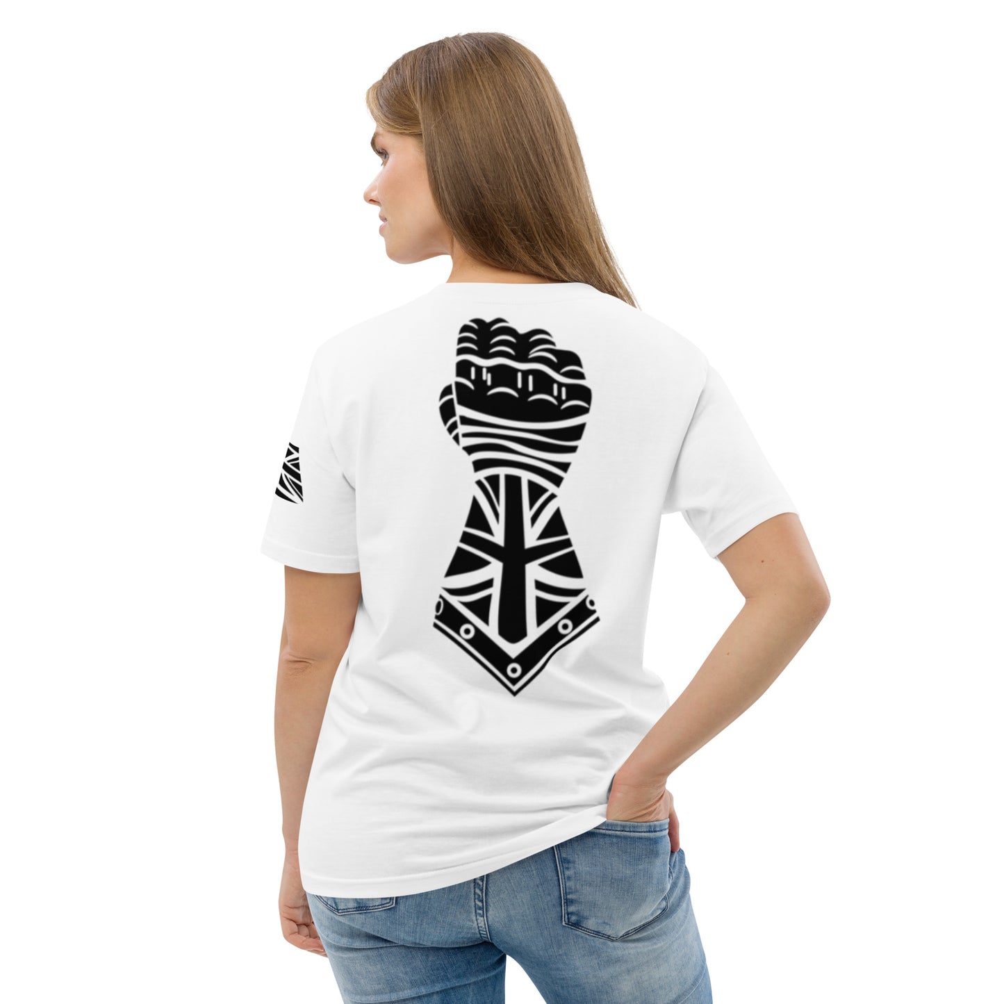 White and Black - Gauntlet Back