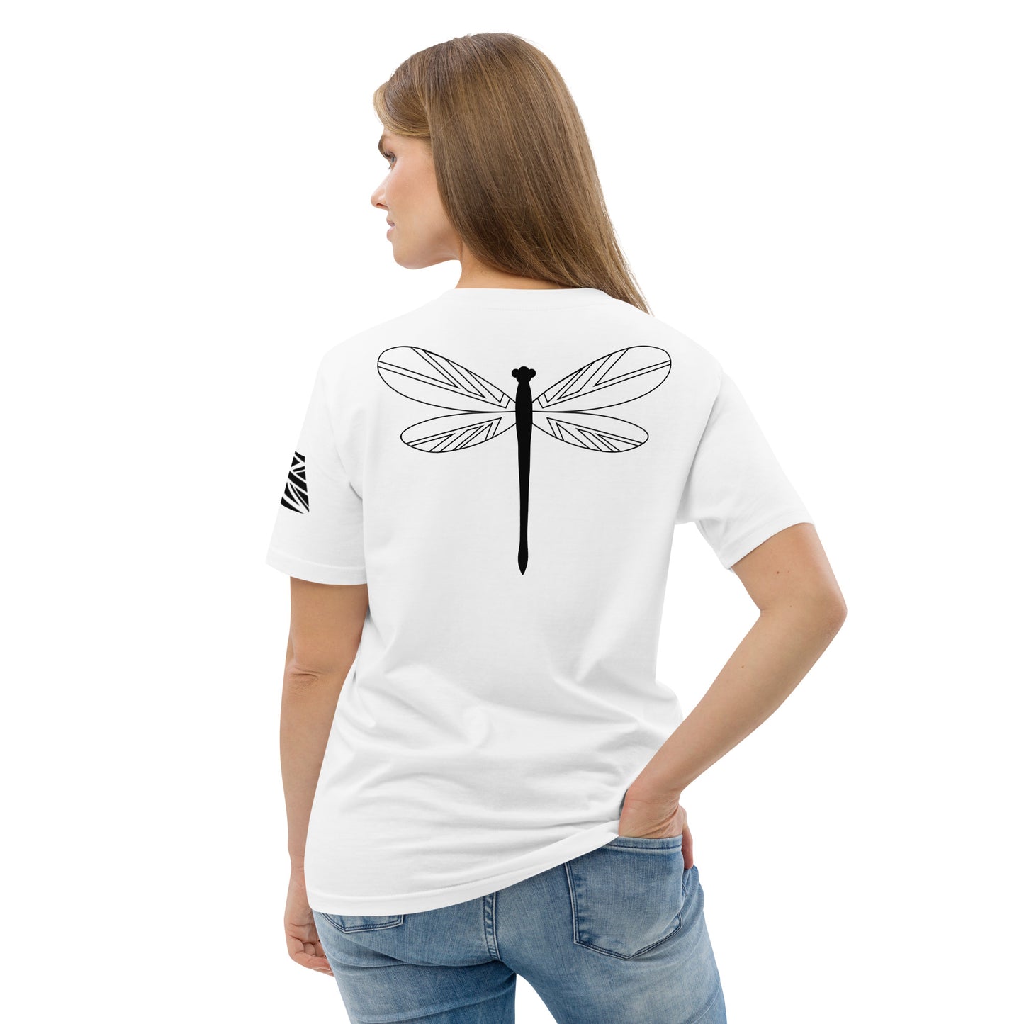 White and Black - Dragonfly Back