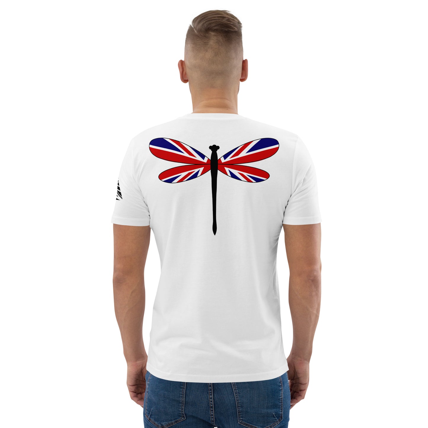 White and Black - Dragonfly Back Union Jack