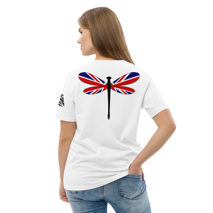 White and Black - Dragonfly Back Union Jack