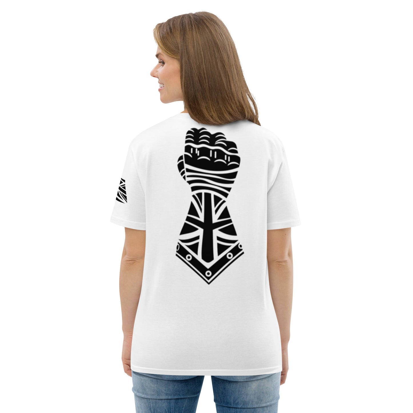 White and Black - Gauntlet Back