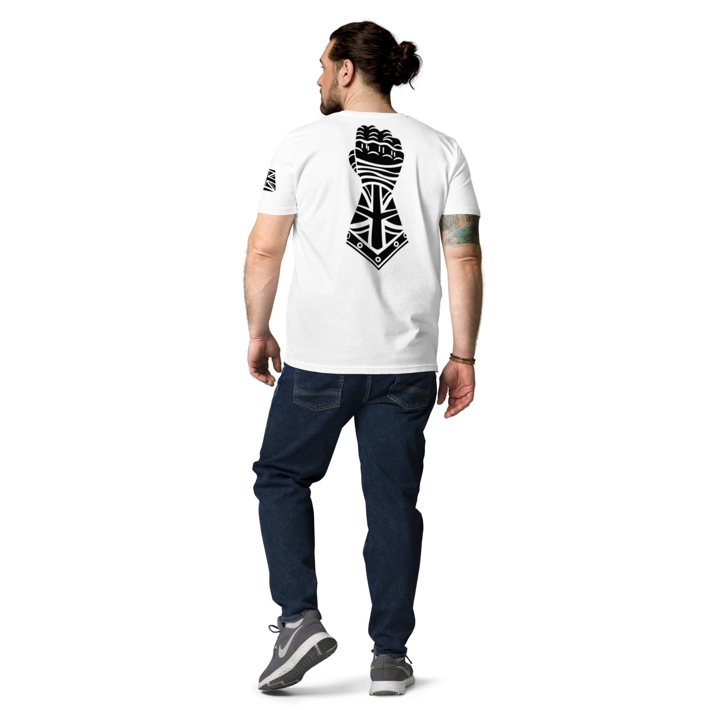 White and Black - Gauntlet Back