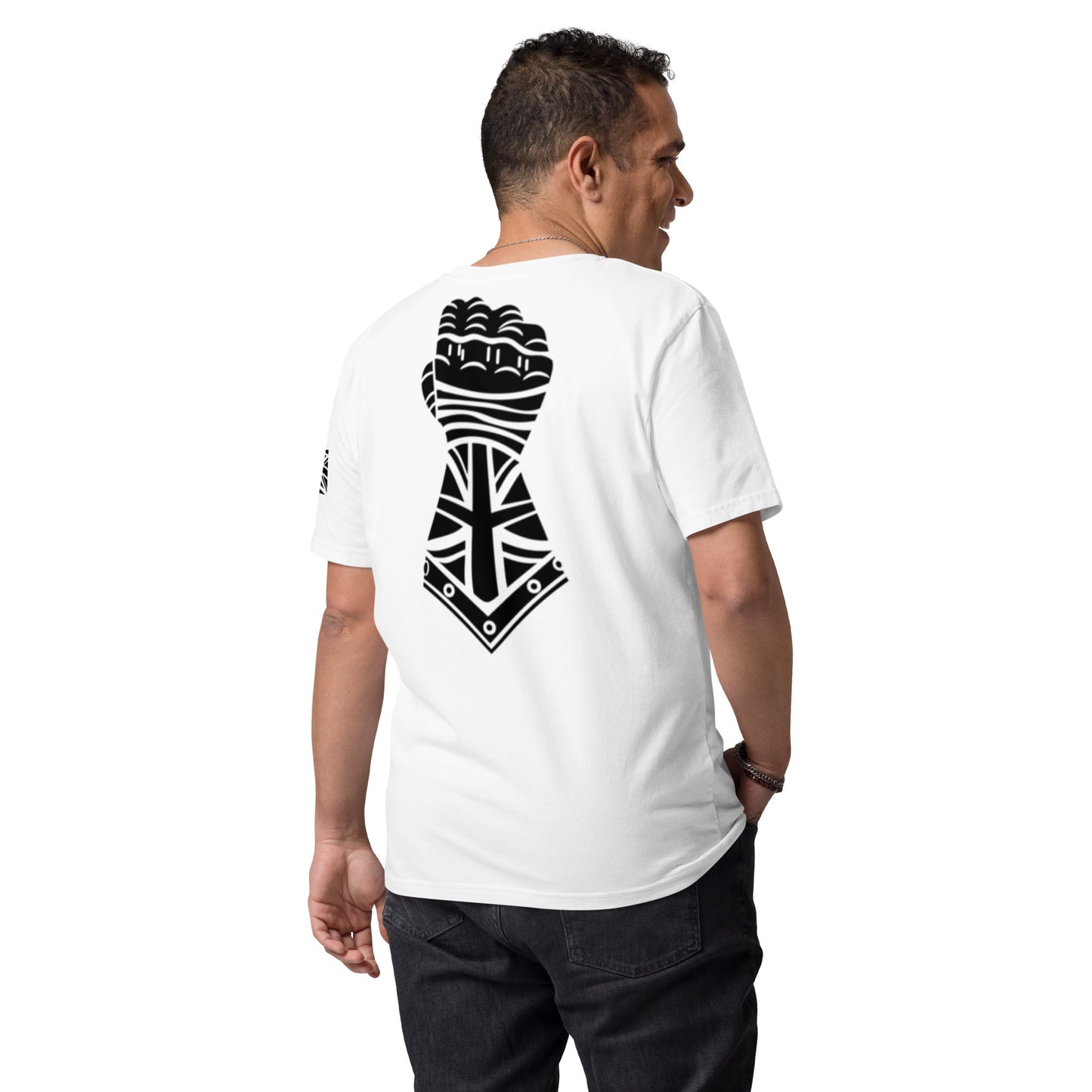 White and Black - Gauntlet Back