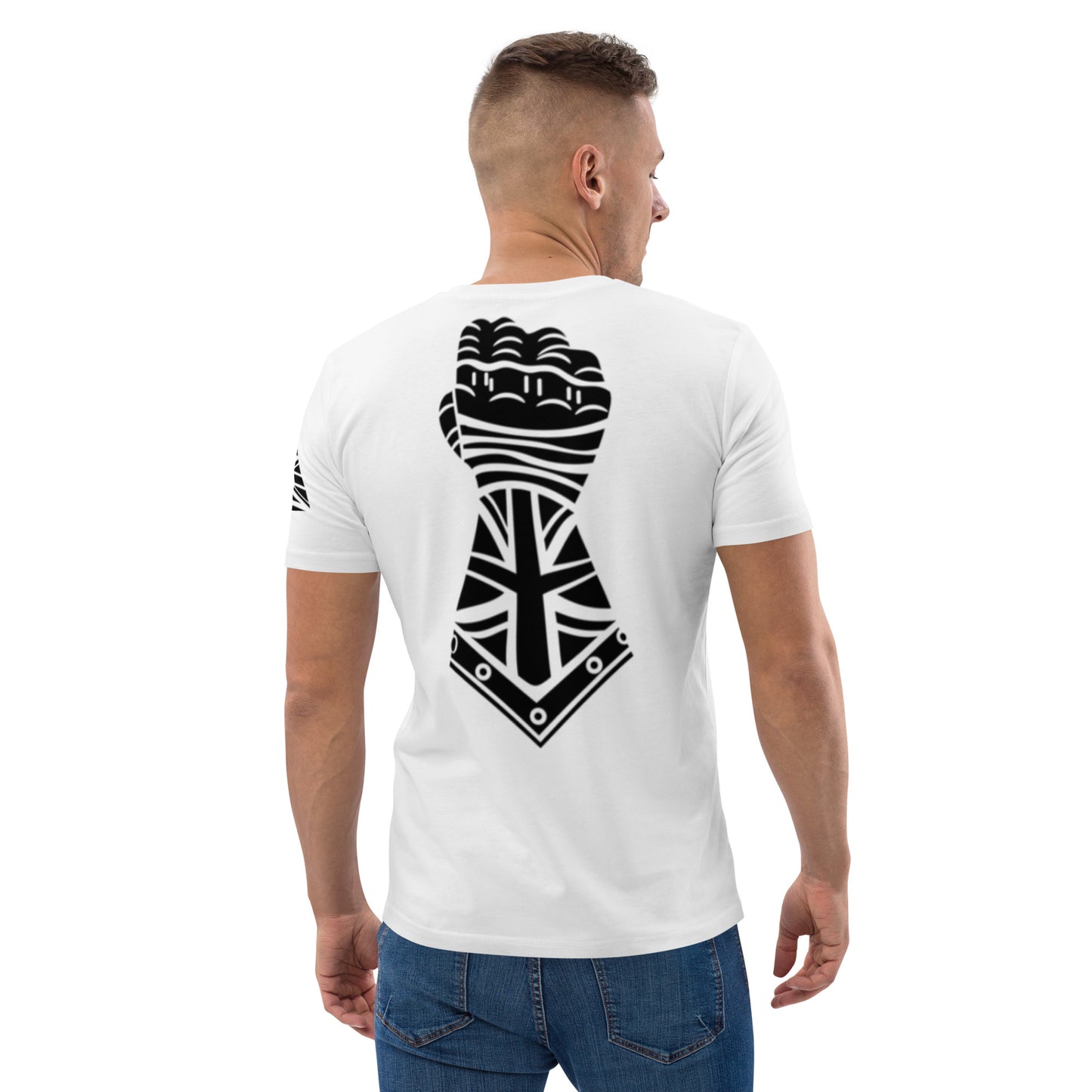 White and Black - Gauntlet Back