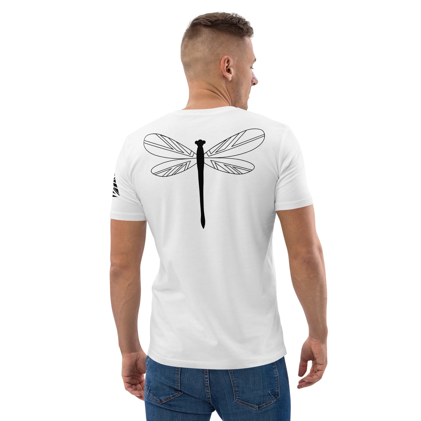 White and Black - Dragonfly Back