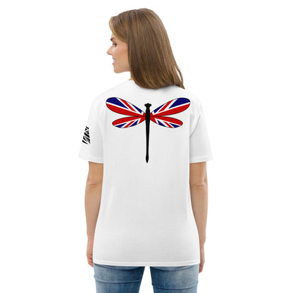 White and Black - Dragonfly Back Union Jack