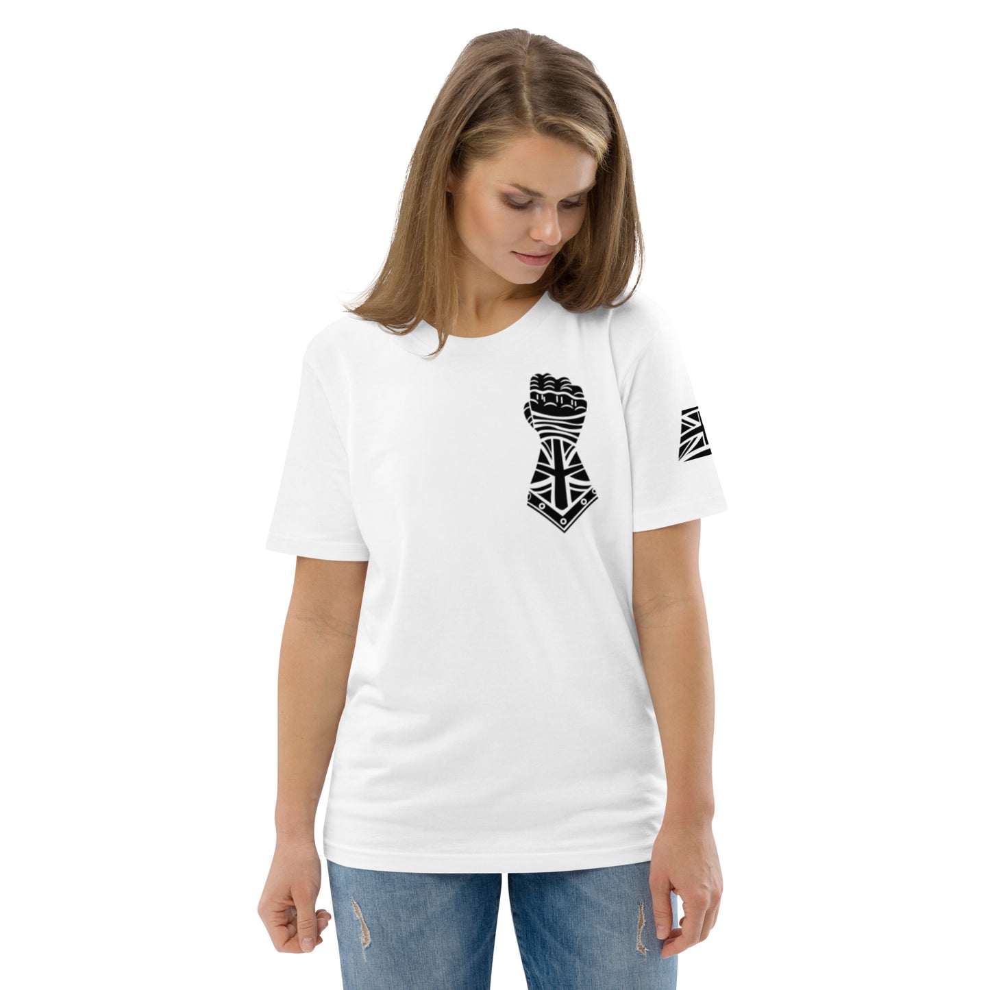 White and Black - Gauntlet Back