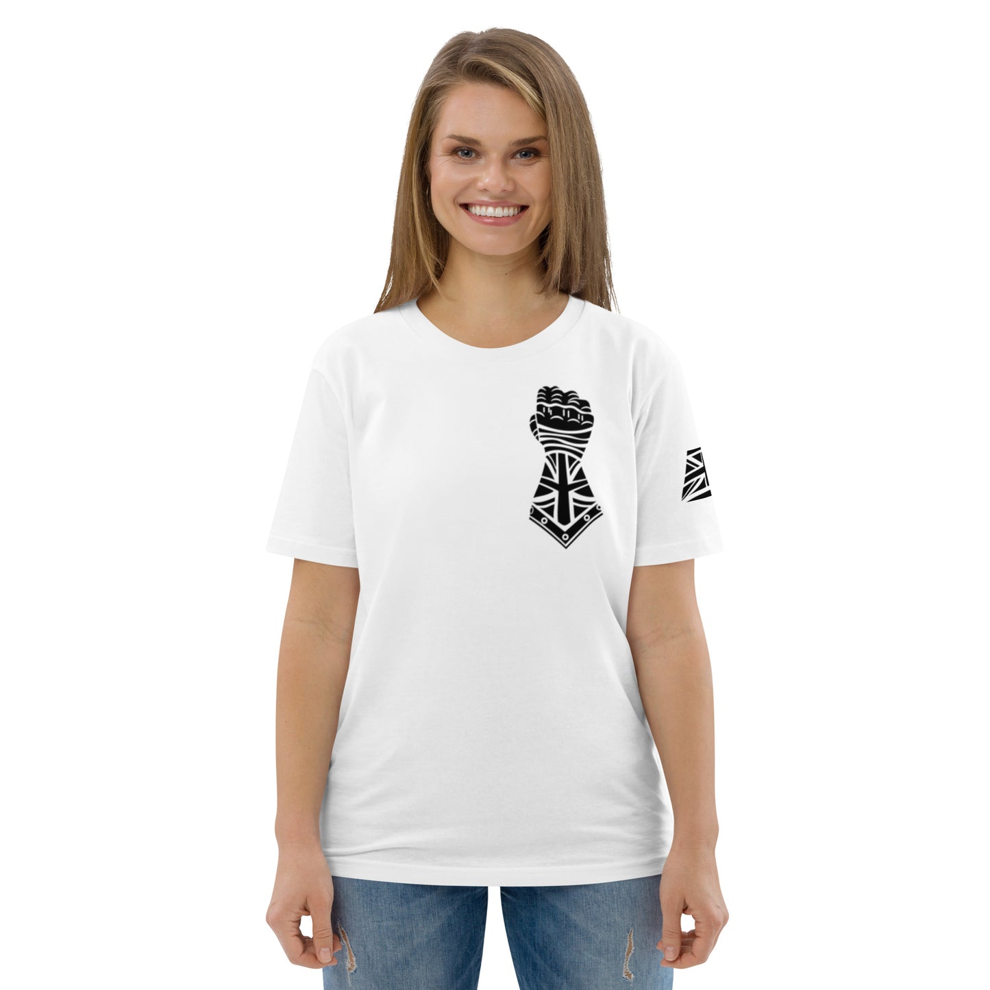 White and Black - Dragonfly Back Union Jack