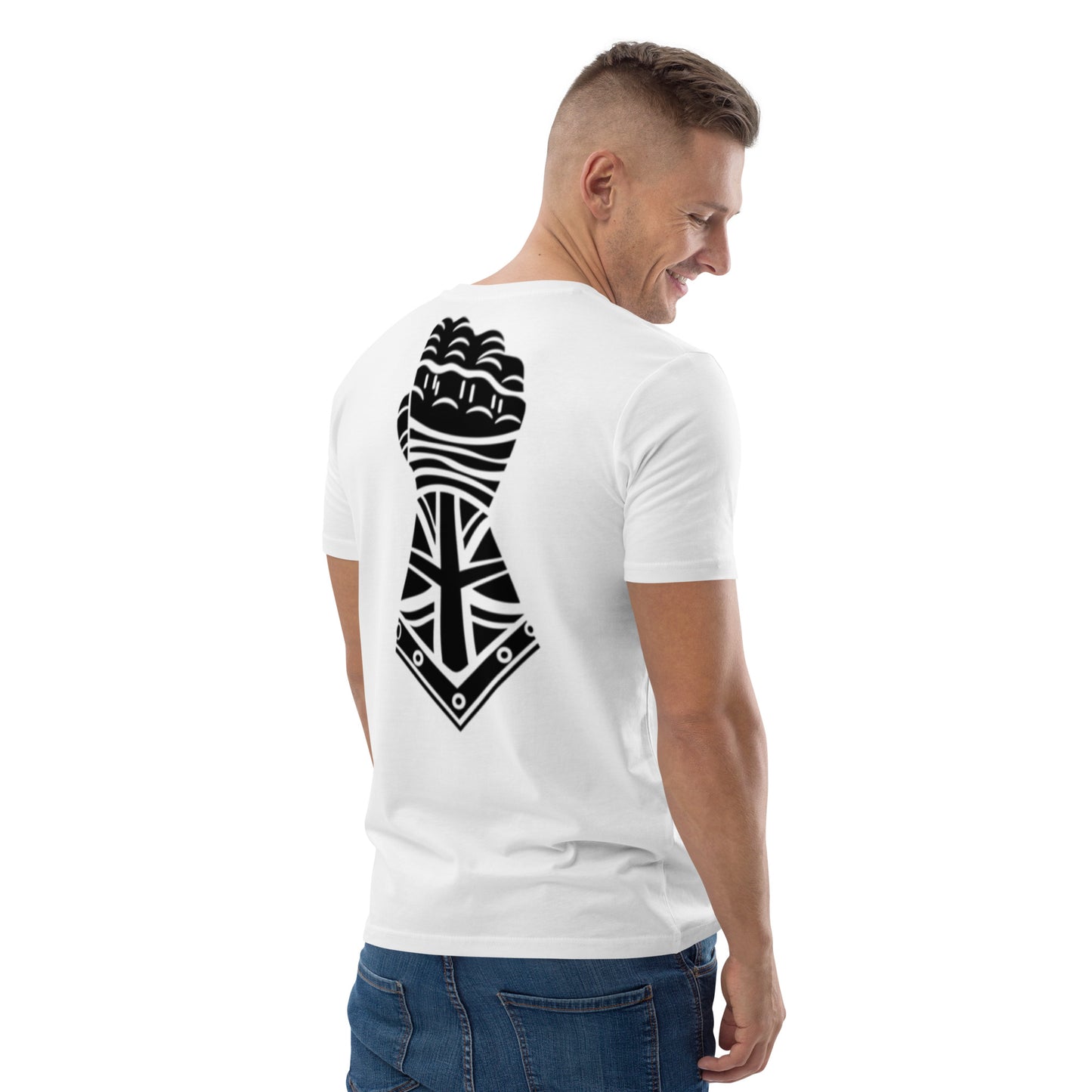 White and Black - Gauntlet Back