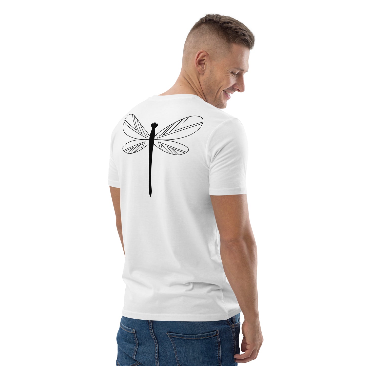 White and Black - Dragonfly Back