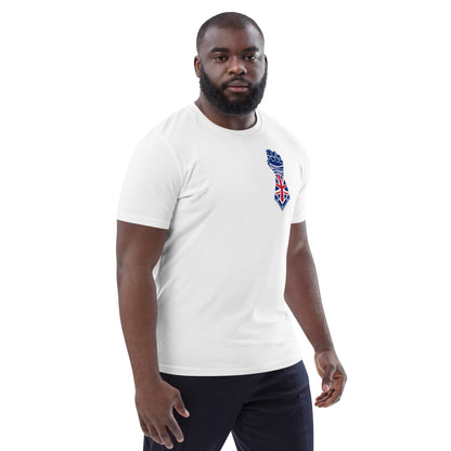 White and Union Jack Colours - Gauntlet Back